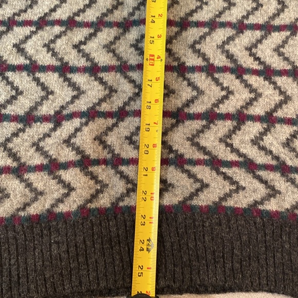 Cricketeer - Vintage Grandpa 100% pure virgin wool sweater    Size L - Picture 8 of 8